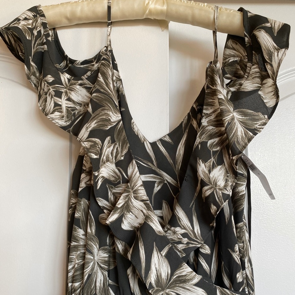 Brand New Banana Republic Tropical Maxi Dress